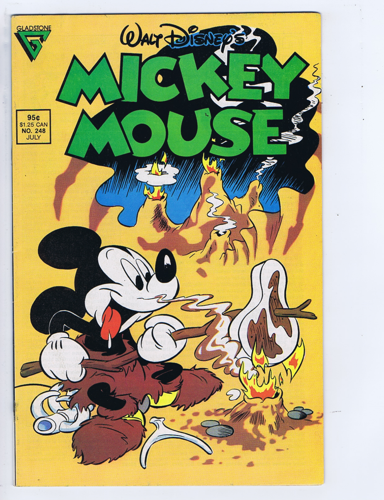 Walt Disney's Mickey Mouse #248 Gladstone Comics 1989
