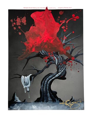 Forged By Passion Authentic Mixed Media On Canvas Painting AP By Kre8