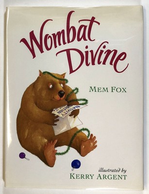 Mem Fox, ill Kerry Argent / Wombat Divine Signed 1st Edition 1996