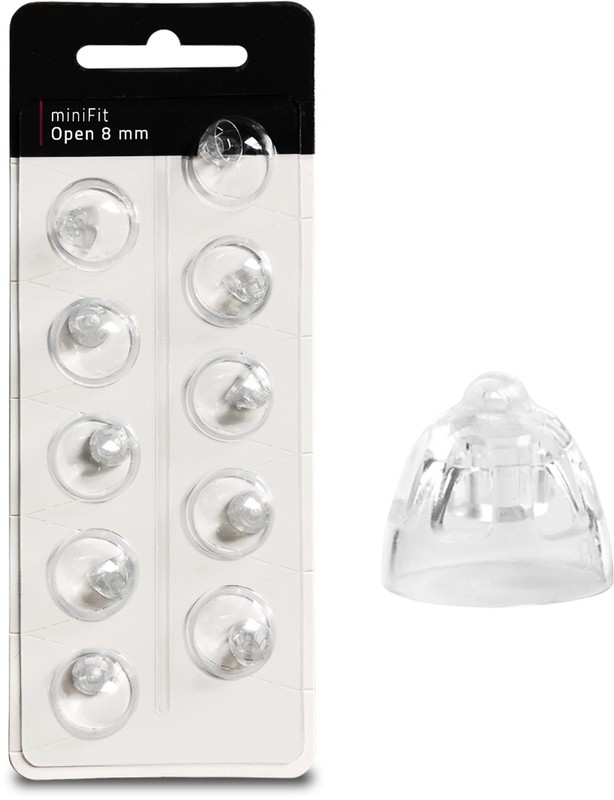 Ewanto Minifit 10er Blister 8 Mm Open Wie Oticon Kuppeln Ex-HÃ¶Rer