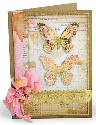 Sizzix Impresslits 3-D Scallop #662749 Retail $13.99 designer Tim Holtz WOW!!