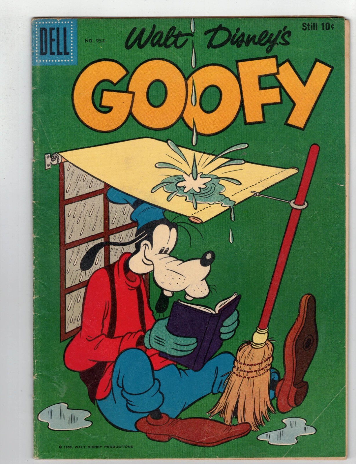 Four Color #952, Walt Disney's Goofy, 1958 Dell Comic Book