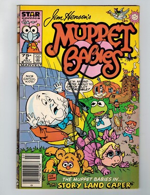 Muppet Babies #8 Comic Book July 1986 Star Comics Marvel Jim Henson