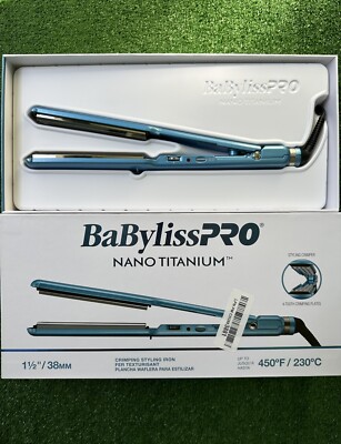BABYLISS PRO 1 1/2'' 38MM CRIMPING STYLING IRON