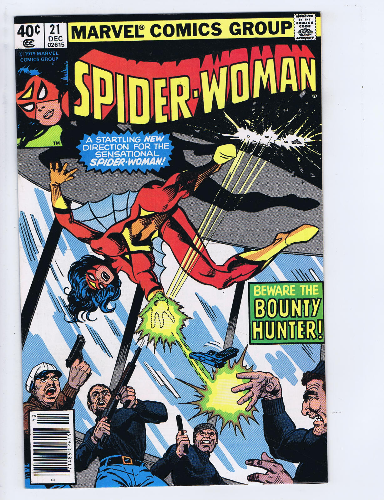 Spider-Woman #21 Marvel 1979 '' Beware the Bounty Hunter