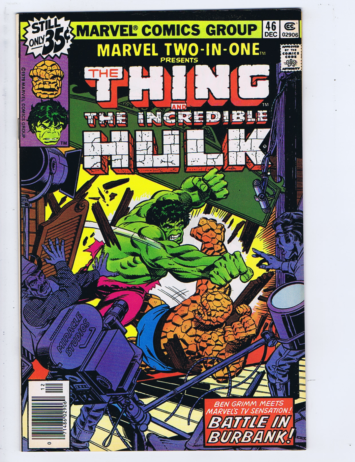 Marvel Two-in-One #46 Marvel 1978 The Thing and the