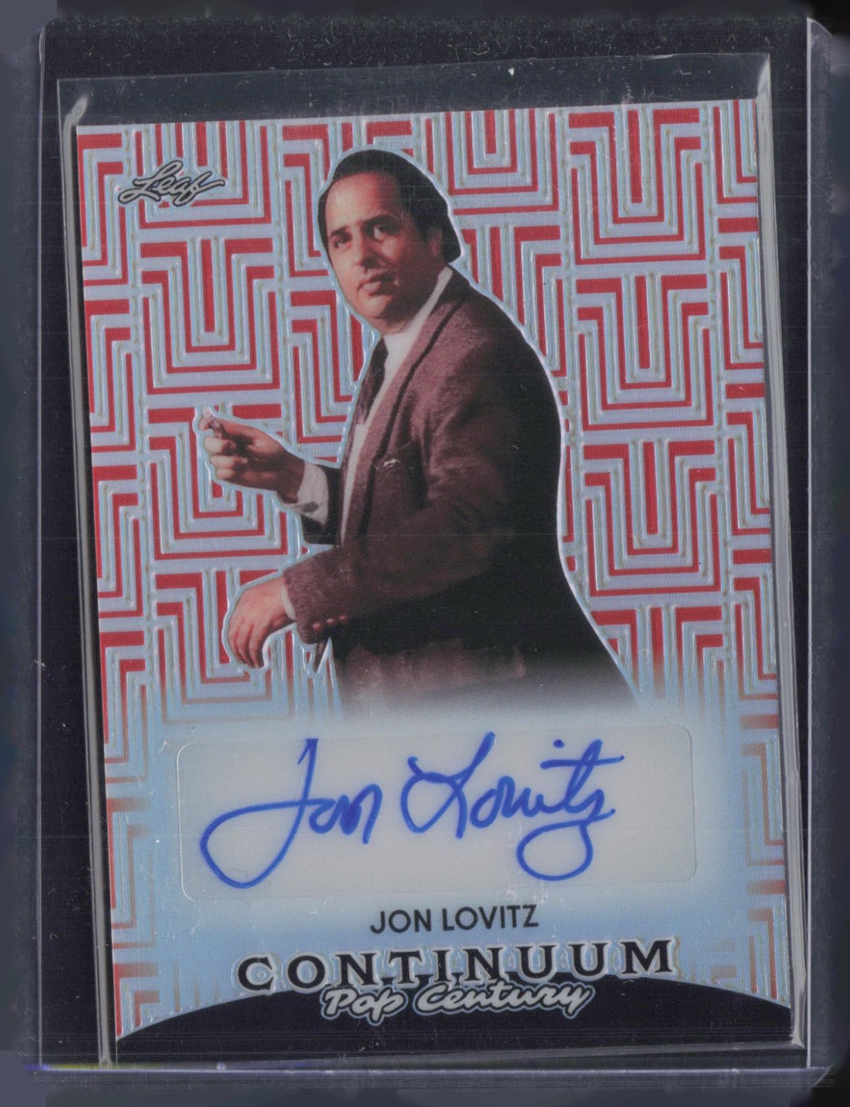 2023 Leaf Pop Century Continuum Red Jon Lovitz Auto Autograph 10/49