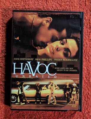 Havoc (DVD, 2005, Unrated) Anne Hathaway