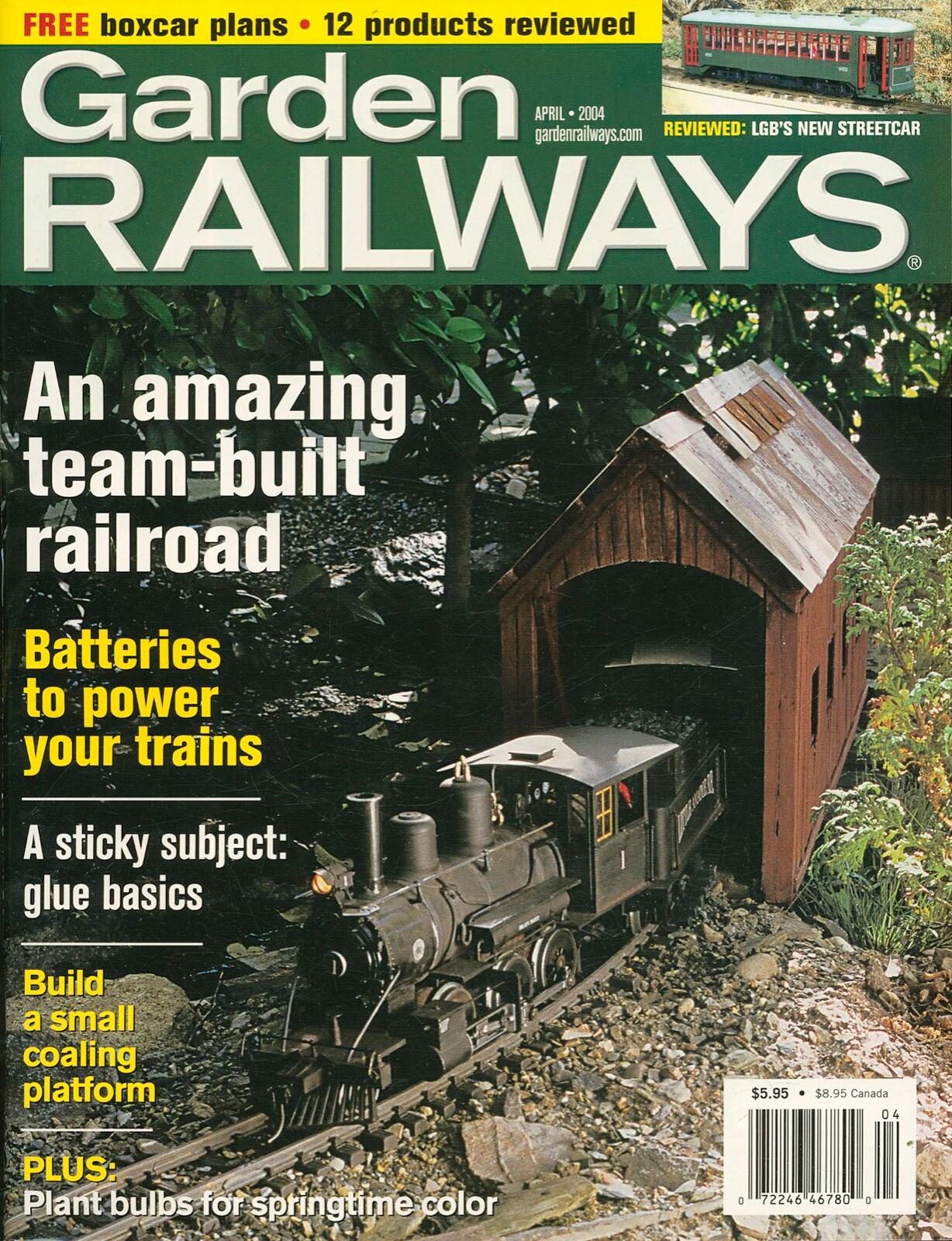 Garden Railways Magazine April 2004 W2B | eBay