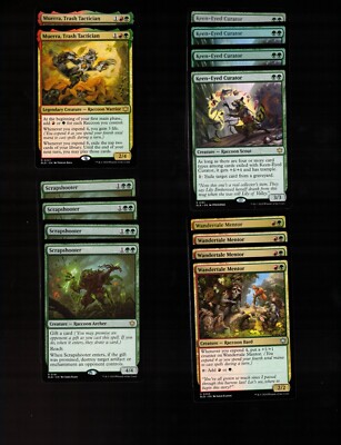 Raccoon Riot!-MTG-Magic the Gathering 60 Card Deck-Rare-Mythic-casual fun