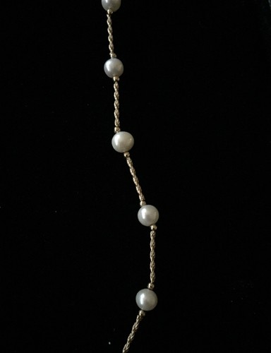 Beautiful 14k Gold And Pearl 15