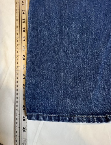Vintage Ely Cattleman Jeans Men's Tag Size 34x36 (31x35) Made in USA