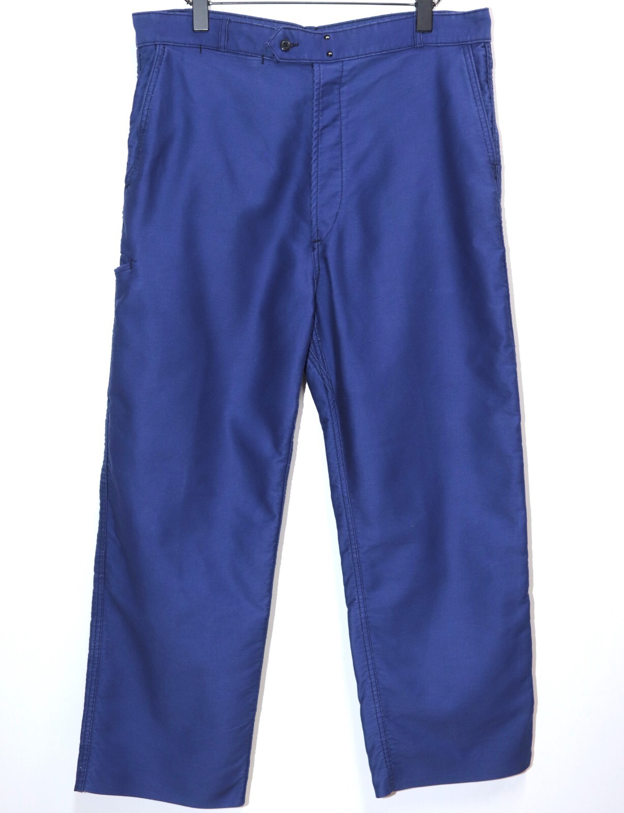 Adolphe Lafont Moleskin Pants 60’s~ French 1960s Black Moleskin Work Chore Peasant Pants ADOLPHE