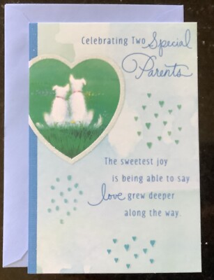 Happy Anniversary Parents Card Hallmark Greeting Card