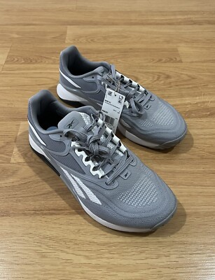 NEW Reebok Nano X2 Grey White CrossFit Training Shoes HQ6307 Men s Size 9