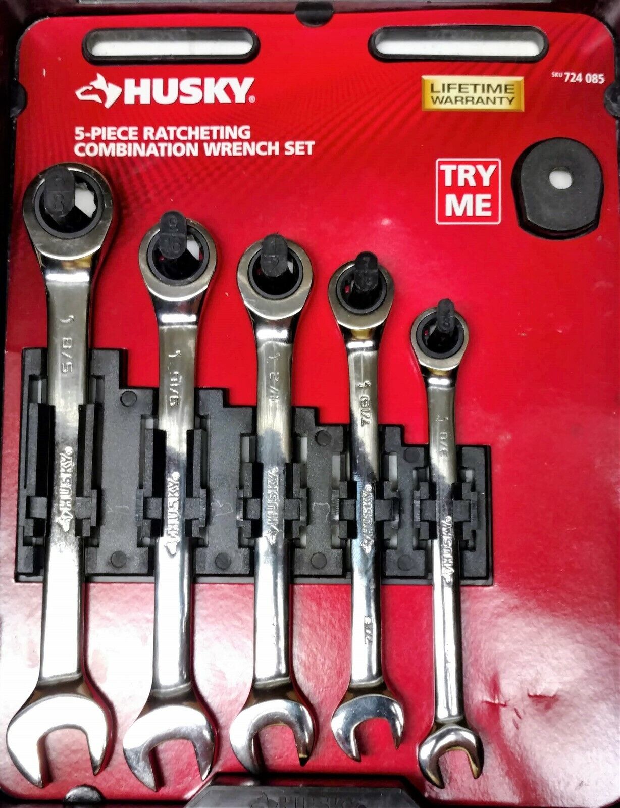 Metric Ratcheting Combination Wrench Set (5-Piece) Metric Ratcheting Combination Wrench Set (5-Piece)