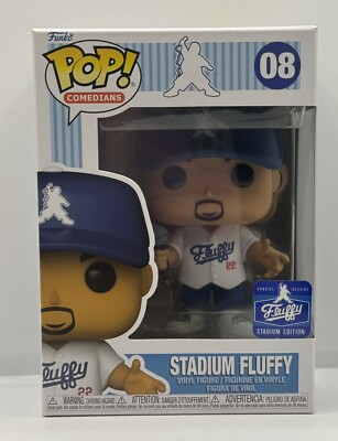 Funko Pop! Comedians Stadium Fluffy White Jersey (Home) #08 Gabriel Iglesias