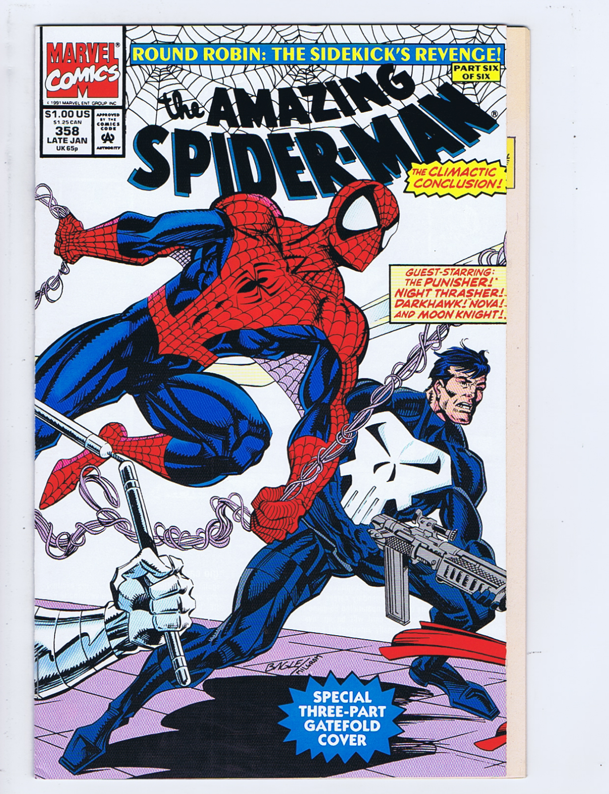 Amazing Spider-Man #358 Marvel 1992 Out on a Limb | eBay