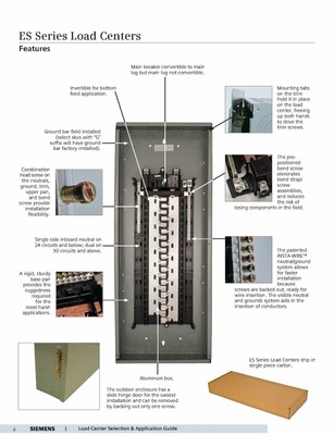 Siemens S2020B1100P 20 Space 20 Circuit 100 Amp Main Breaker Indoor Load Center