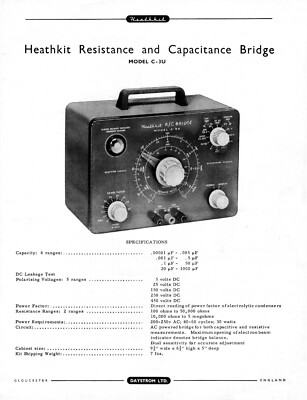 Circuit Diagrams for Heathkit C-3U