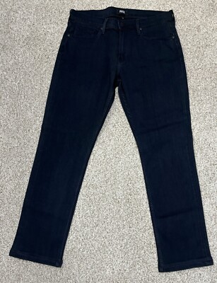 Paige Federal NEW Men s stretch Slim Straight leg Fit jeans size 33 X 29 Dark