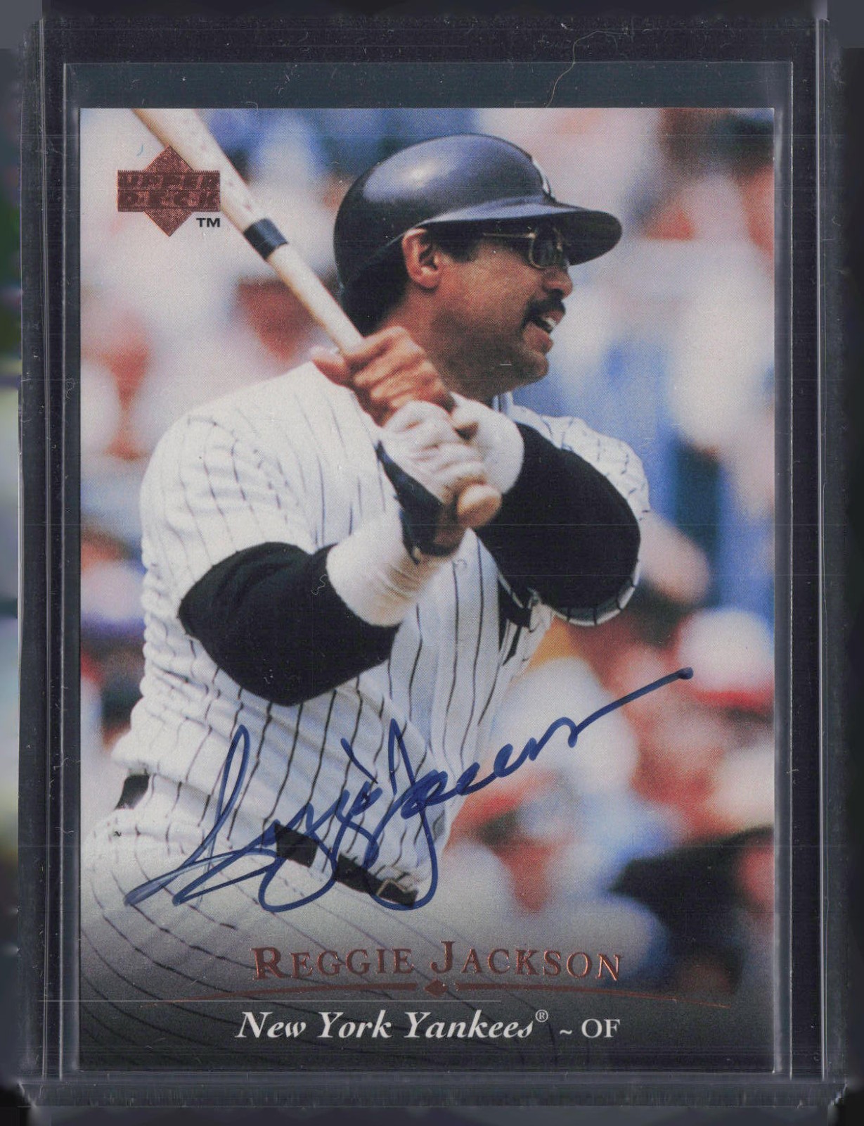 1995 Upper Deck #AC1 Reggie Jackson Auto Autograph