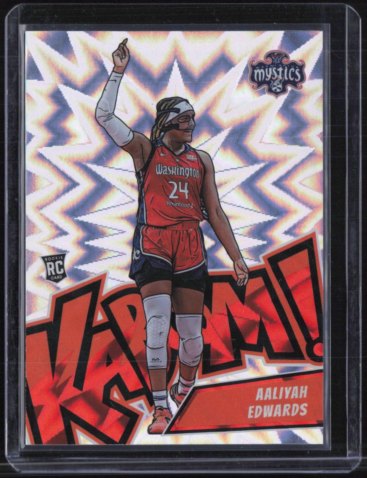 2024 Panini Kaboom! Basketball #11 Aaliyah Edwards RC Rookie SP Case Hit
