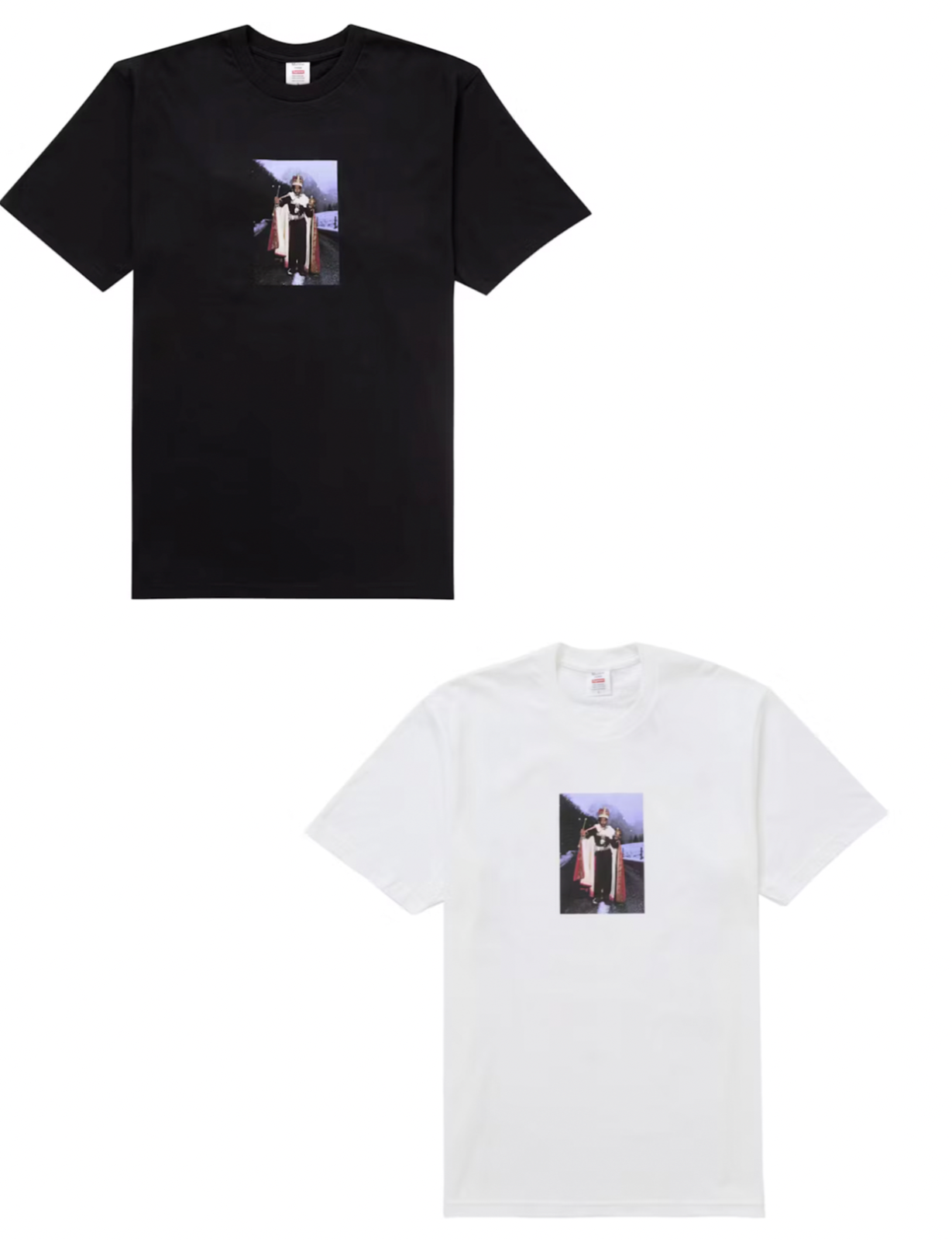 🔥Supreme Martine Rose Lee Scratch Perry Tee White Black