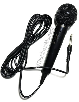 2X Dynamic Handheld Microphone Karaoke DJ Vocal Mic with On/Off Switch 1/4