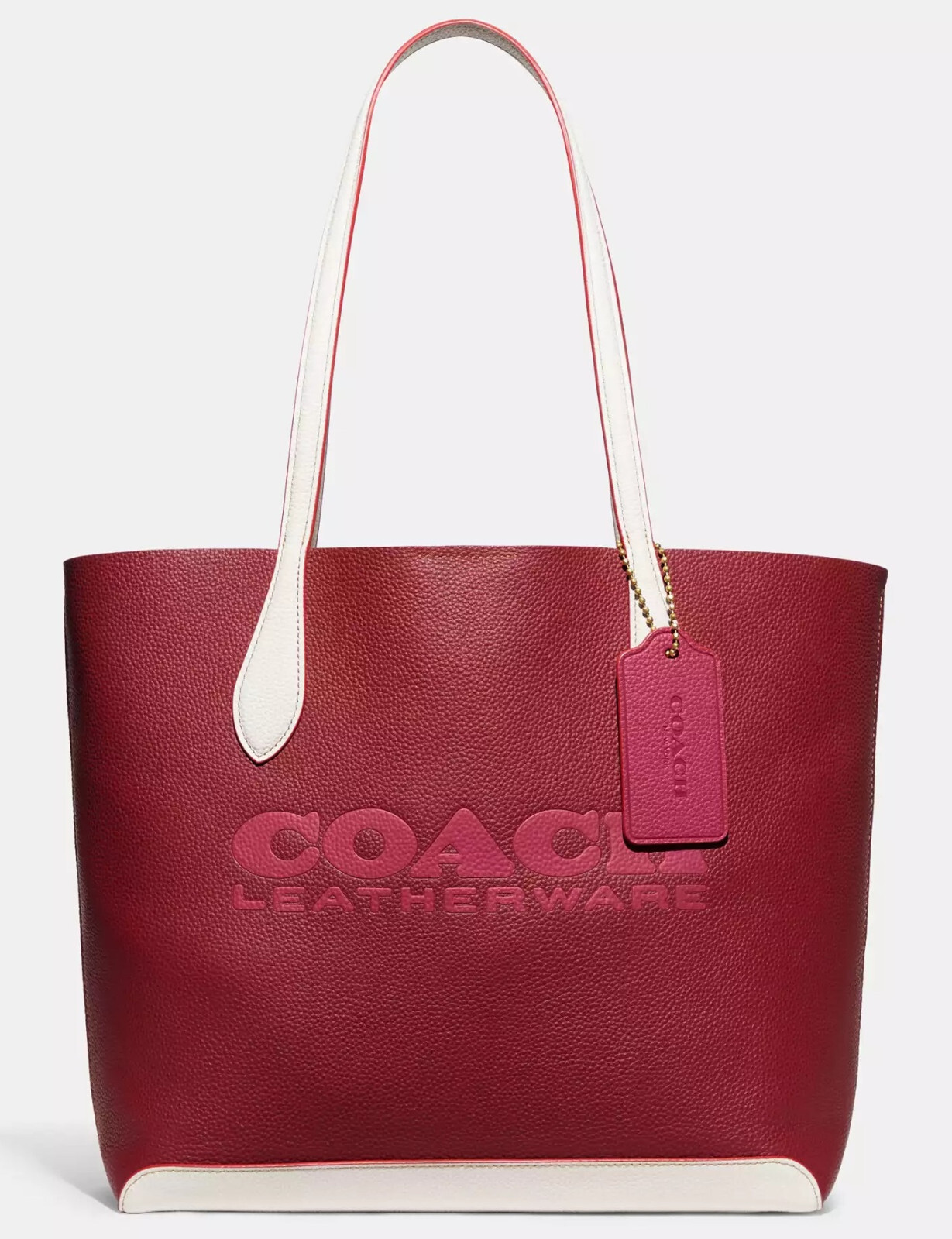 Сумка для покупок New COACH Leather Tote Travel Shopper Bag (упаковка производителя)