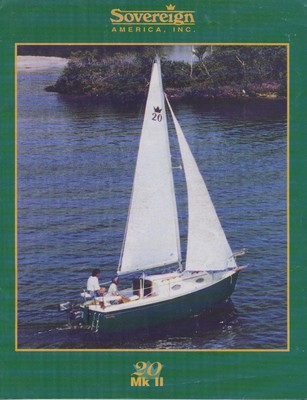 20' shoal draft sailboat