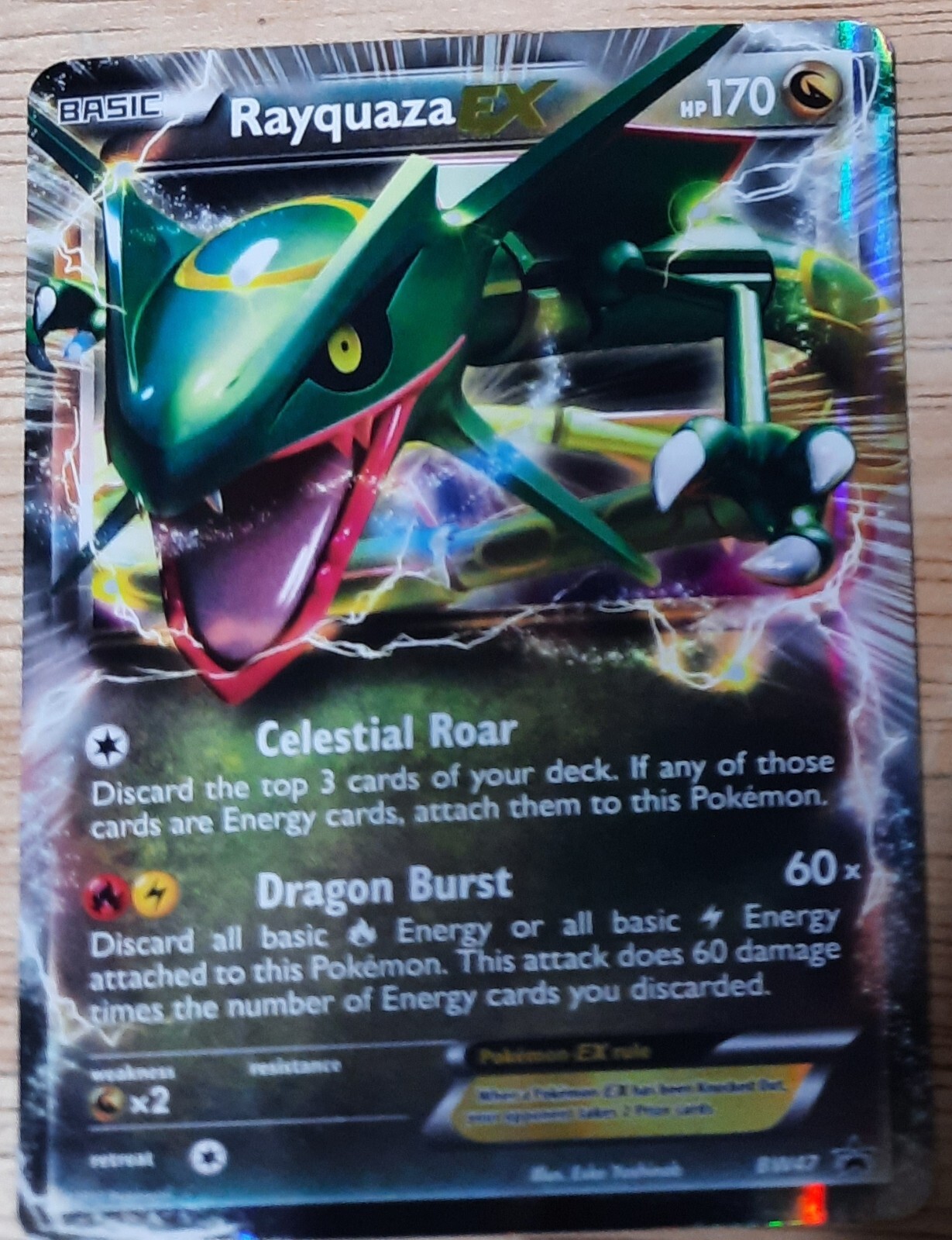 Pokemon TCG cards (Pokemon EX Cards included) 60 cards total Pokemon TCG cards (Pokemon EX Cards included) 60 cards total