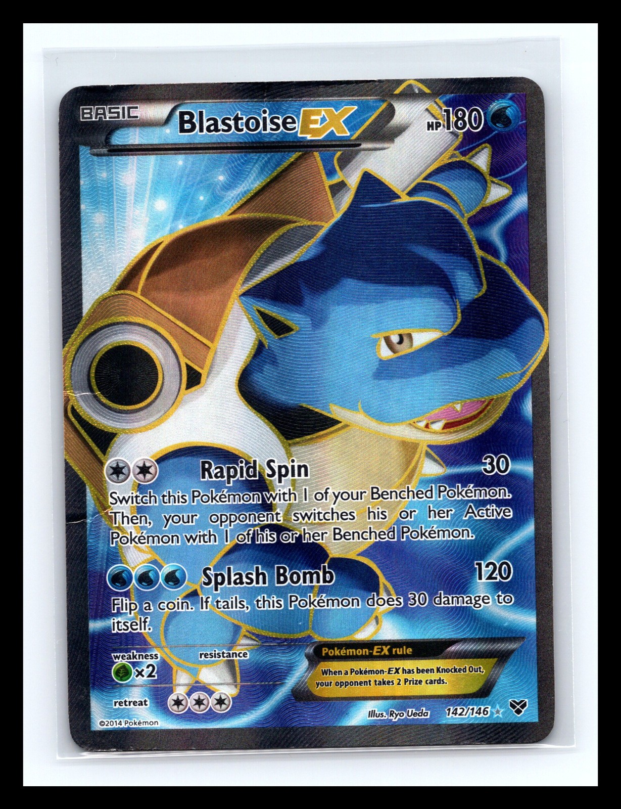 ポケモンカードゲーム PSA10 BLASTOISE EX SPECIAL ART RARE Pokemon Card】BLASTOISE EX【SAR】(202/165) (SV2a) Japanese