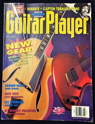 Guitar Player May 1992 Featuring Hendrix, Clapton and more