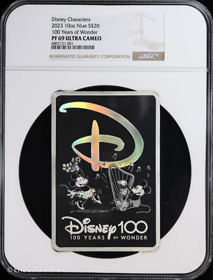 最高鑑定 NGC PF70UC 2023 シンデレラ ディズニー100周年銀貨 何でも揃う NGC 最高鑑定 PF70UC ディズニー100周年銀貨