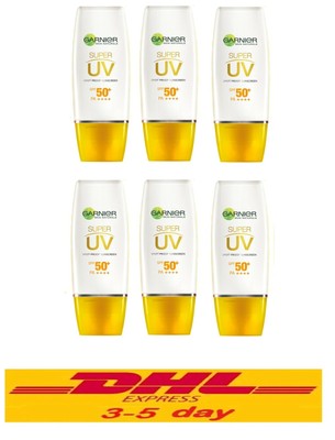 6 x30ml Garnier Skin Naturals Color Light Complete Super UV SPF50+/PA++++Unisex 