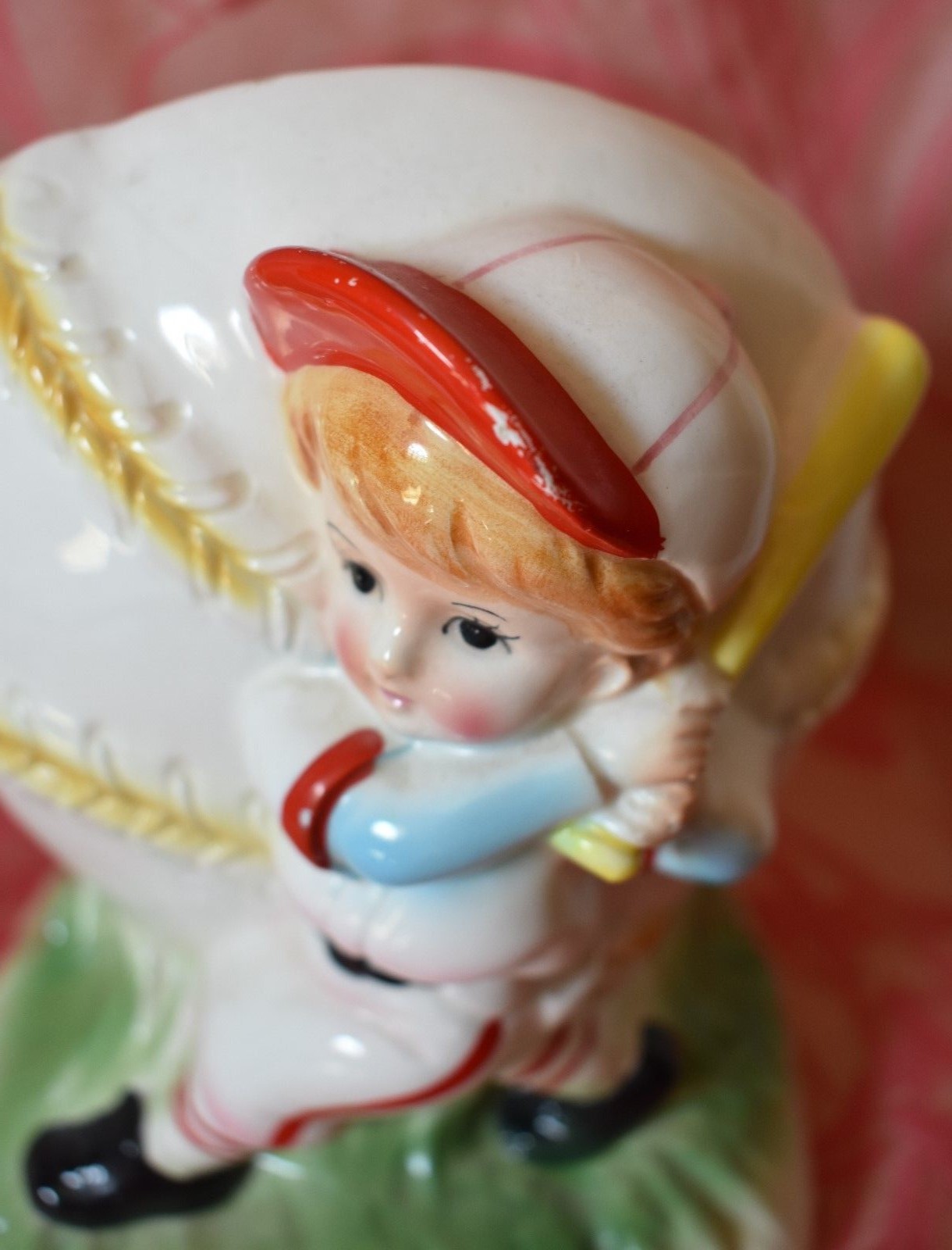 BASEBALL  Player PLANTER numbered ARDCO sticker made in Japan