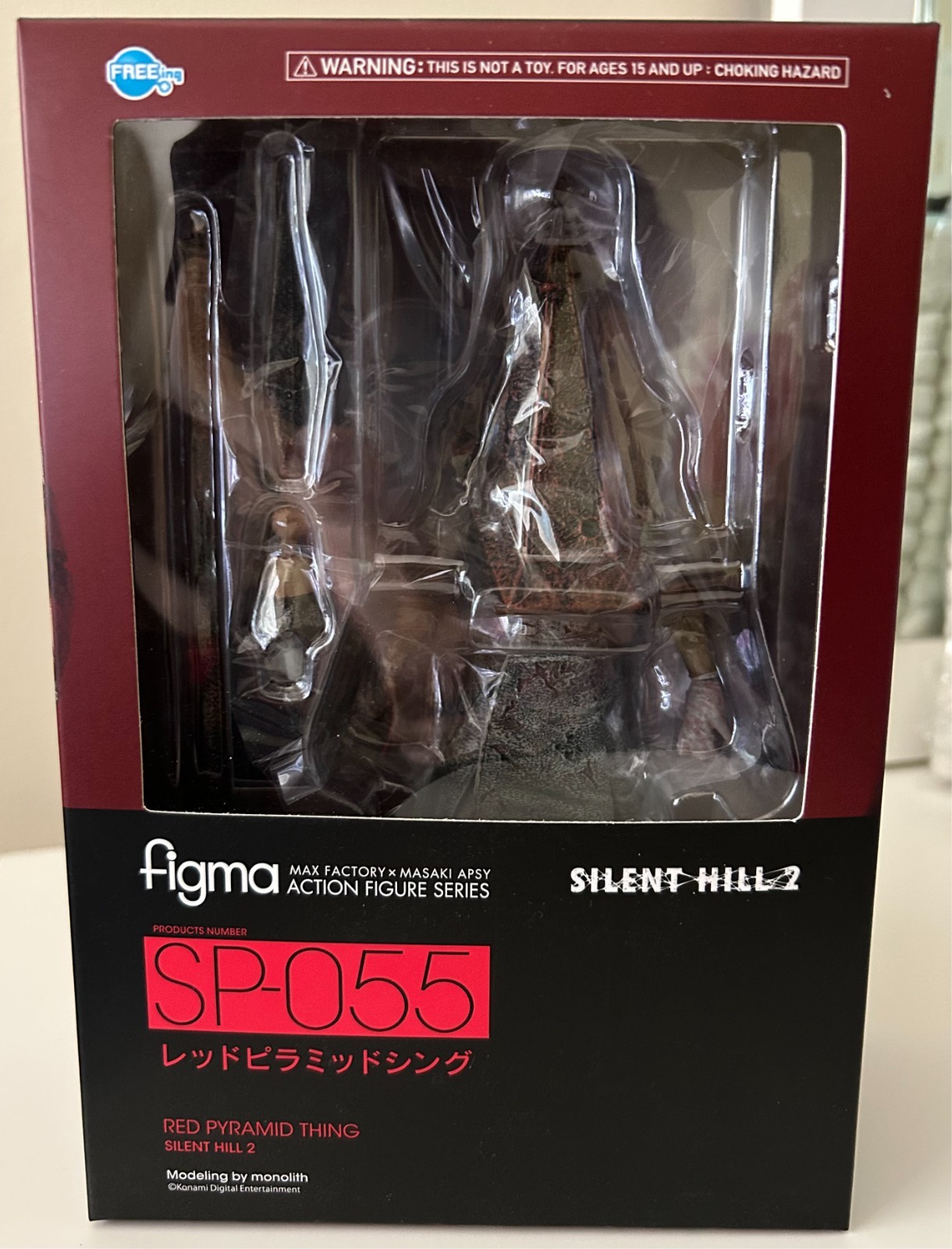 SP-055 figma レッドピラミッドシング NEW figma SP-055 SILENT HILL 2 Red Pyramid Thing Figure