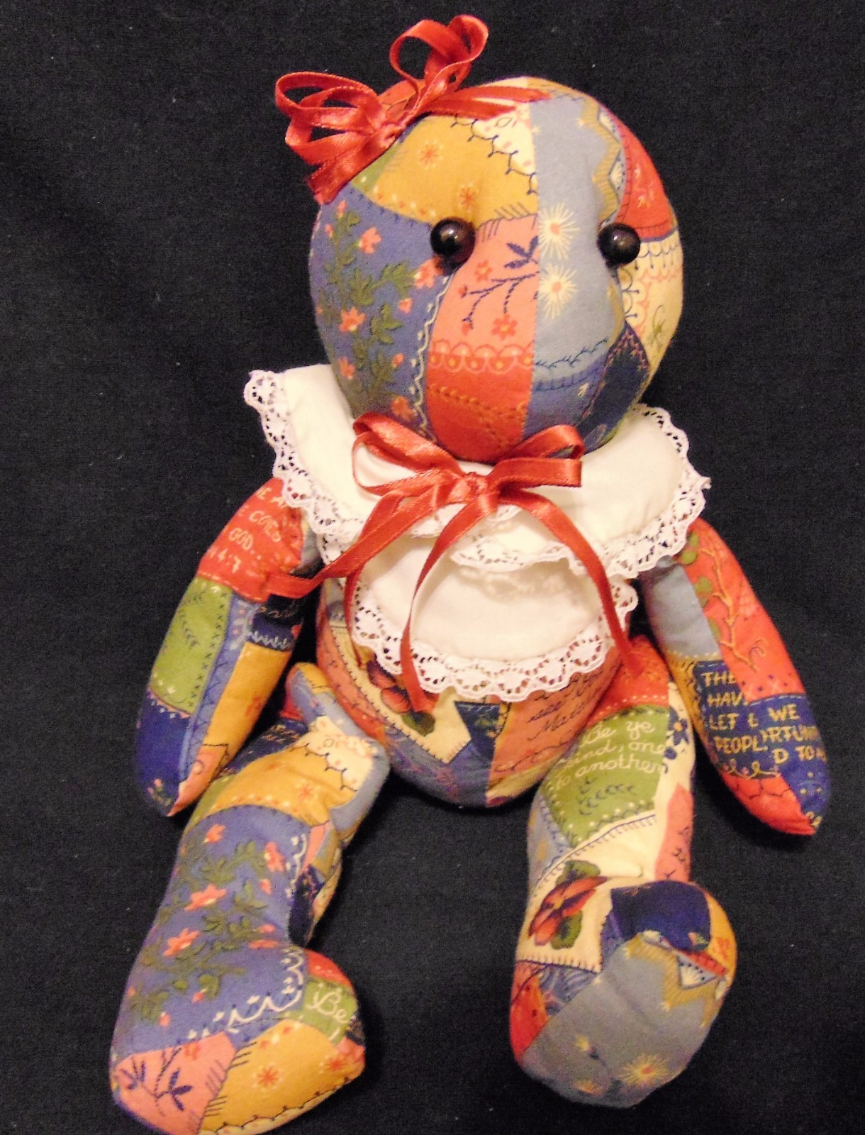Handmade Tilda Bear Girl Quilt Style