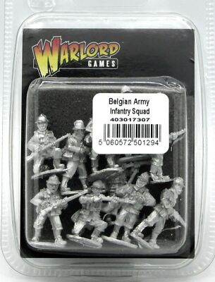 Боевой болт Warlord Games калибра 28 мм для пехоты Бельгийской армии 403017307