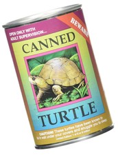 Canned Critters Stuffed Animal: Land Turtle 6