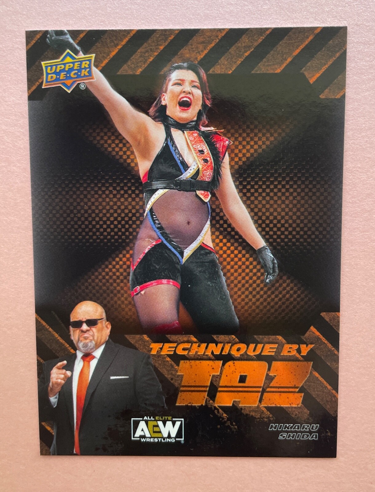 2024 Upper Deck AEW Wrestling Hikaru Shida Technique by Taz