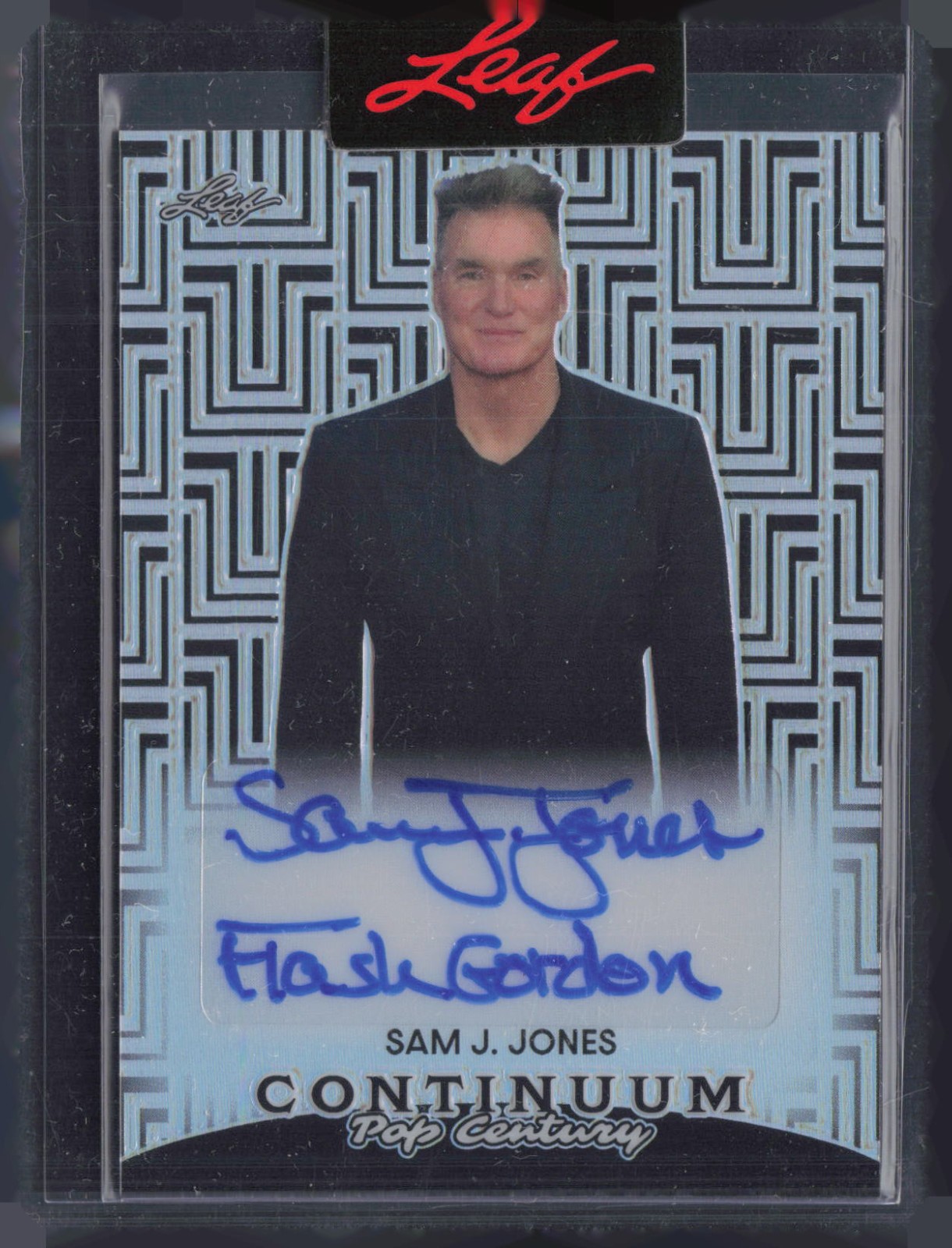 2023 Leaf Pop Century Continuum Black Sam J. Jones 4/10 Auto Autograph