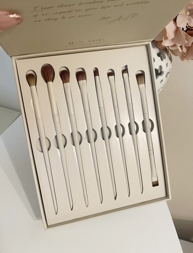 Morphe X Ariel 8- piece Signature Eye Brush Set BNIB