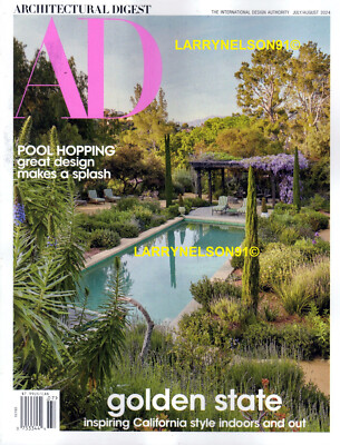 ARCHITECTURAL DIGEST MAGAZINE JULY AUGUST 2024 GOLDEN STATE CALIFORNIA DESIGN CA