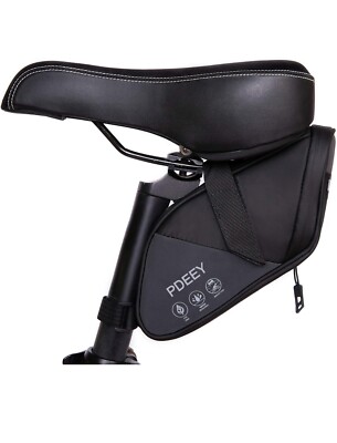 Bike Saddle Bag Bike Under Seat Pack Quick Release Bike Pouch Bicycle Wedge 