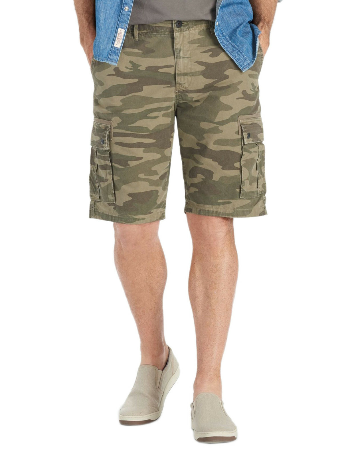 stretchy cargo shorts