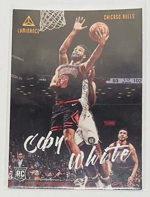 2019-20 Panini Chronicles Luminance Bronze Coby White Rookie RC #145 NBA Bulls