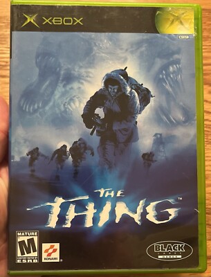 Microsoft Xbox The Thing Complete With Manual Tested Working