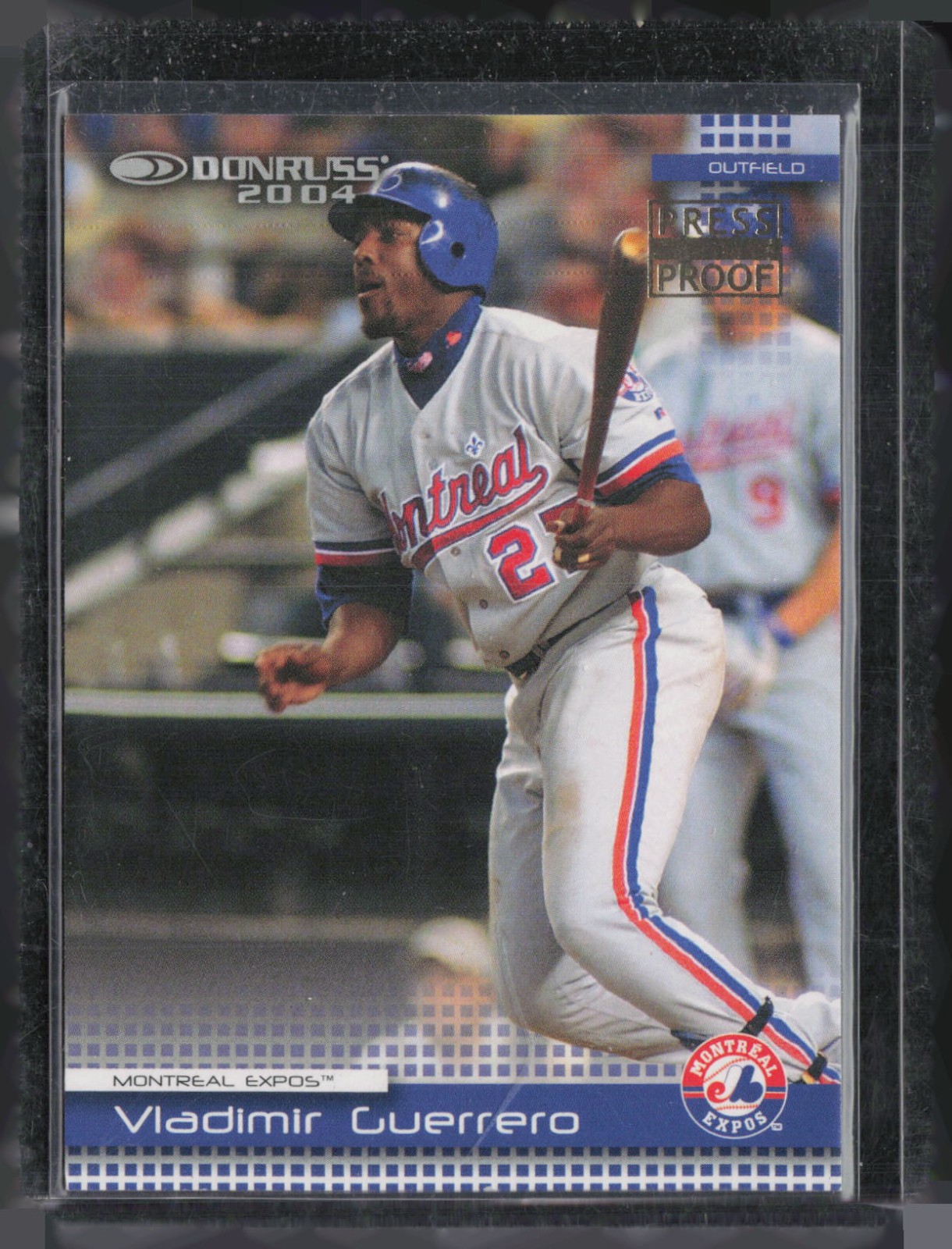 2004 Donruss Press Proof #309 Vladimir Guerrero 8/25
